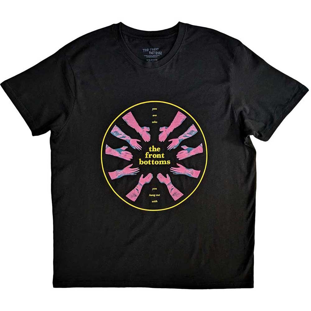 The Front Bottoms Unisex T-Shirt: Circle Hands (X-Large)