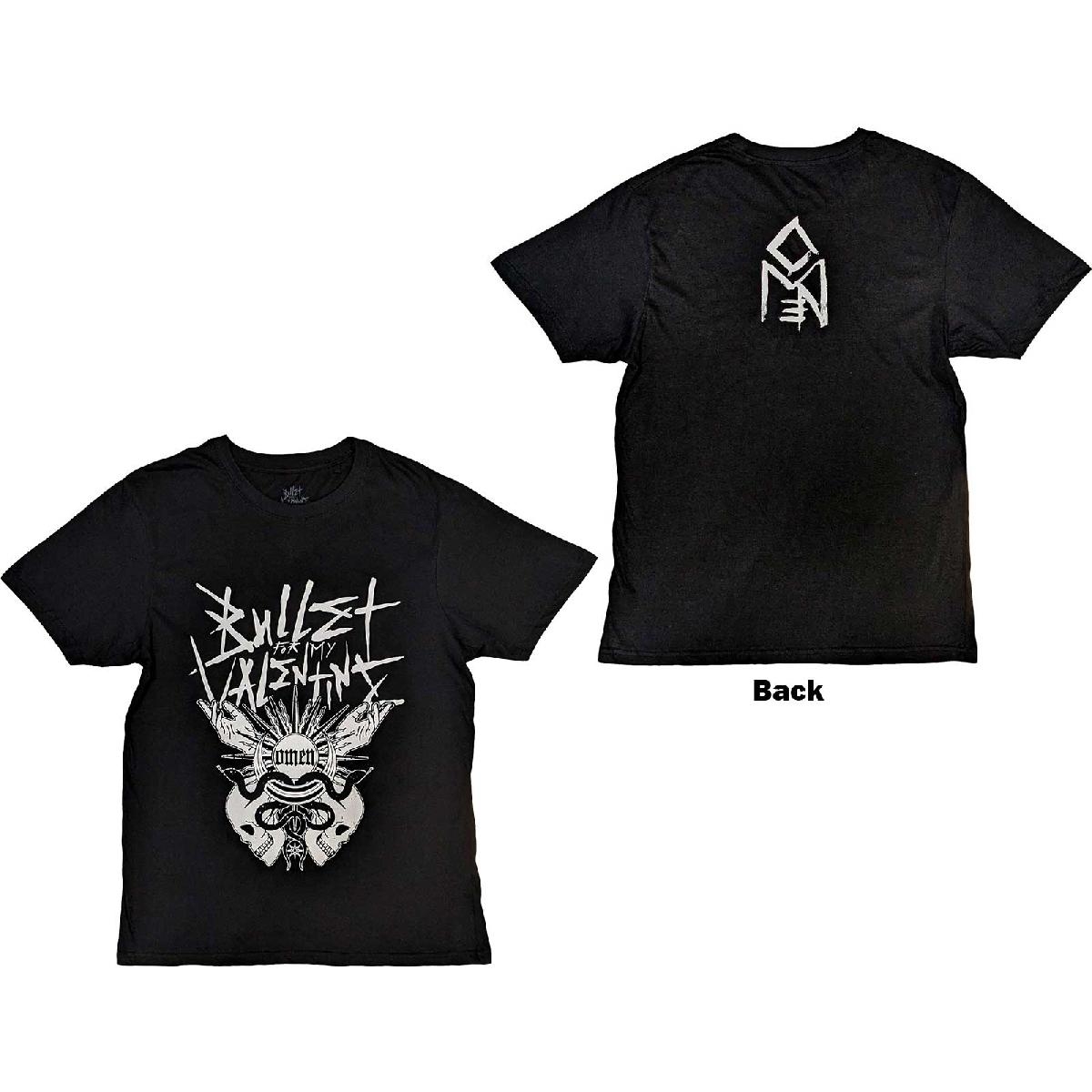 Bullet For My Valentine Unisex T-Shirt: Omen (Back Print) (XX-Large)