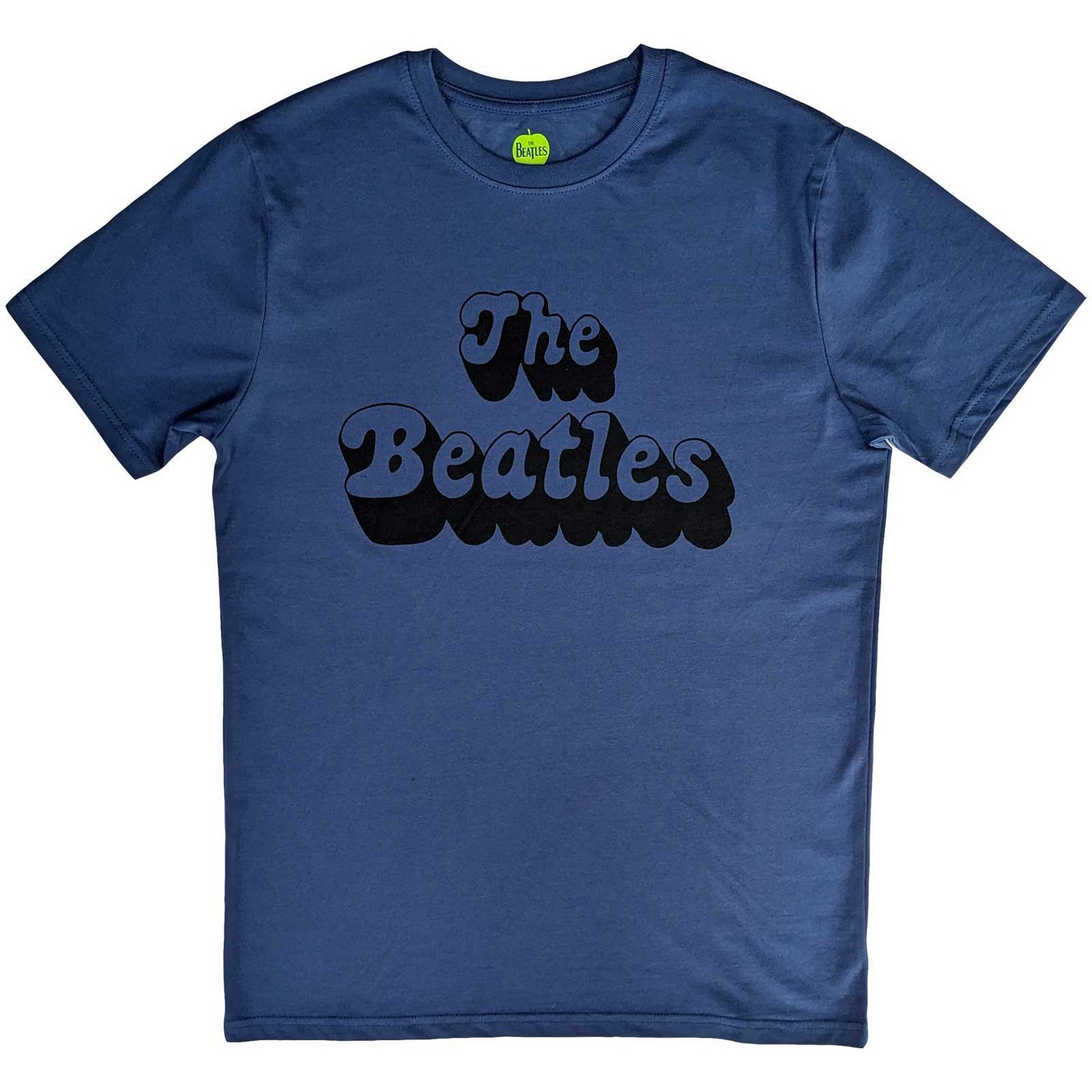 The Beatles Unisex T-Shirt: Text Logo Shadow (XX-Large)
