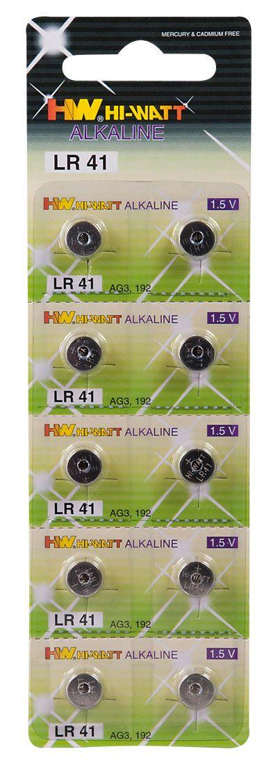 LR41 batterier -10 st.