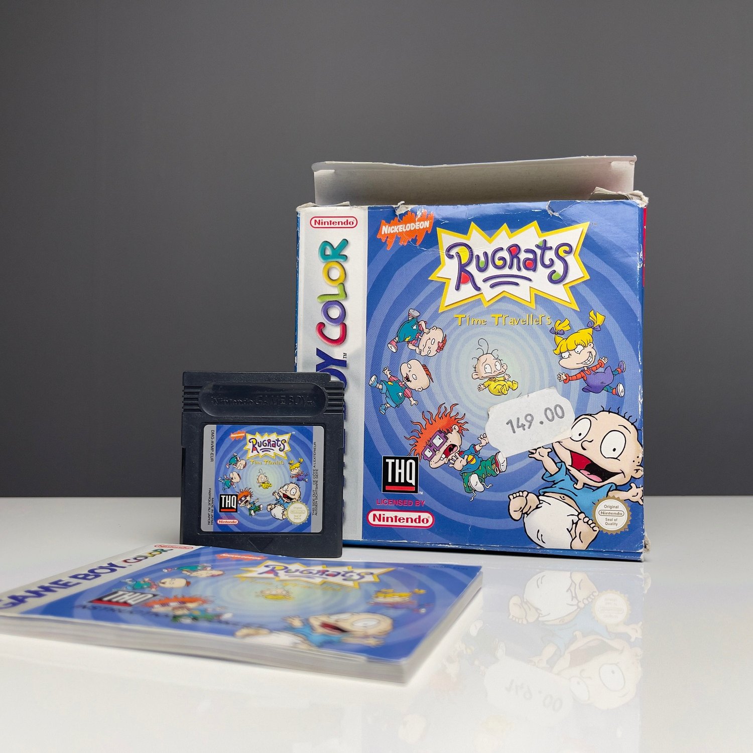 Rugrats - Time Travellers - Komplett, Gameboy