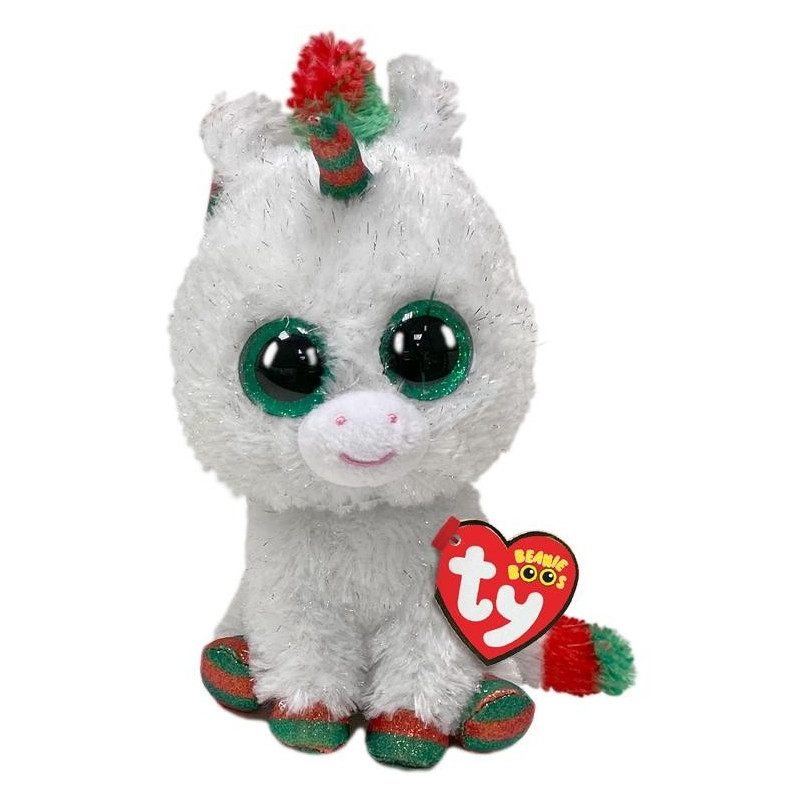 TY Beanie Boos Christmas Unicorn Snowfall CDON
