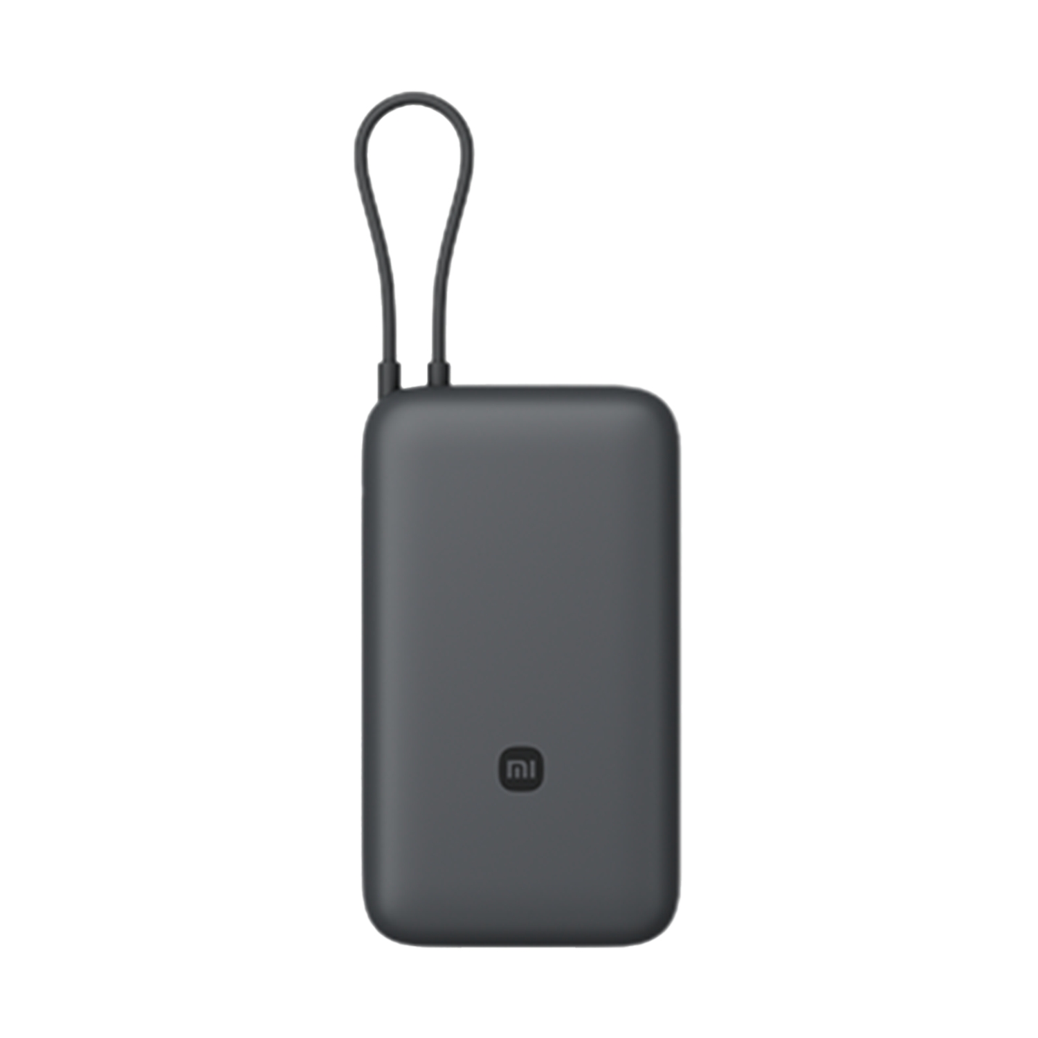 Xiaomi Power Bank 20000 (Integrated Cable) - Dark Grey - 20000 mAh