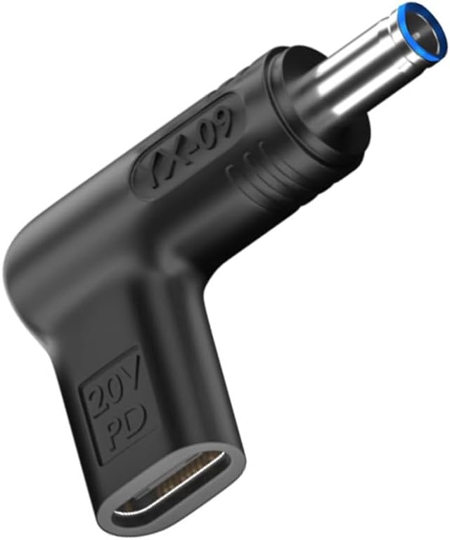 NÖRDIC USB-C til DC 4.5x3.0mm adapter 100W 12-20V for HP-bærbare