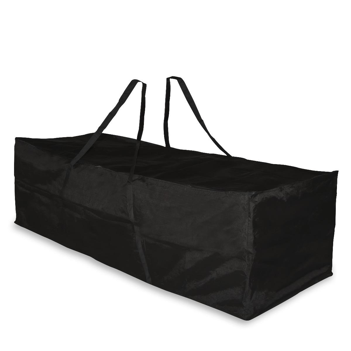 VONROC Dynväska för Trädgårdsdynor 125x40x50 cm – Skyddande PP Multifilament, UV- och Frostbeständig, För 4-6 Dynor
