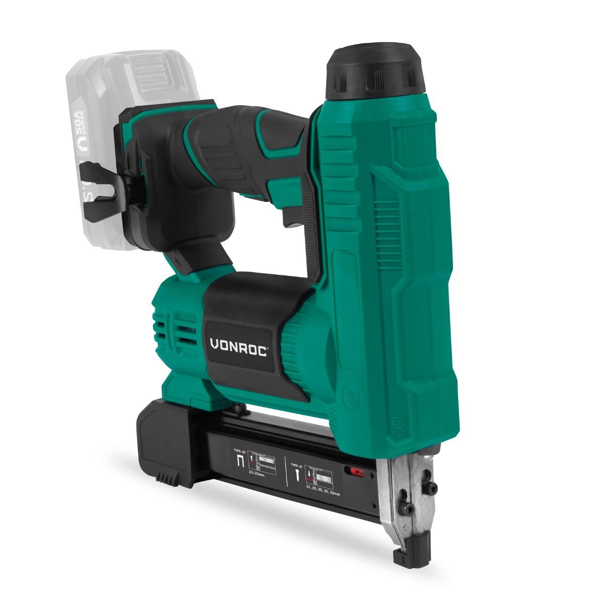 VONROC Häft/spikpisol 20V
