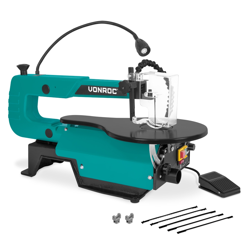 VONROC Figursåg 120W | Inkl. 6 sågblad