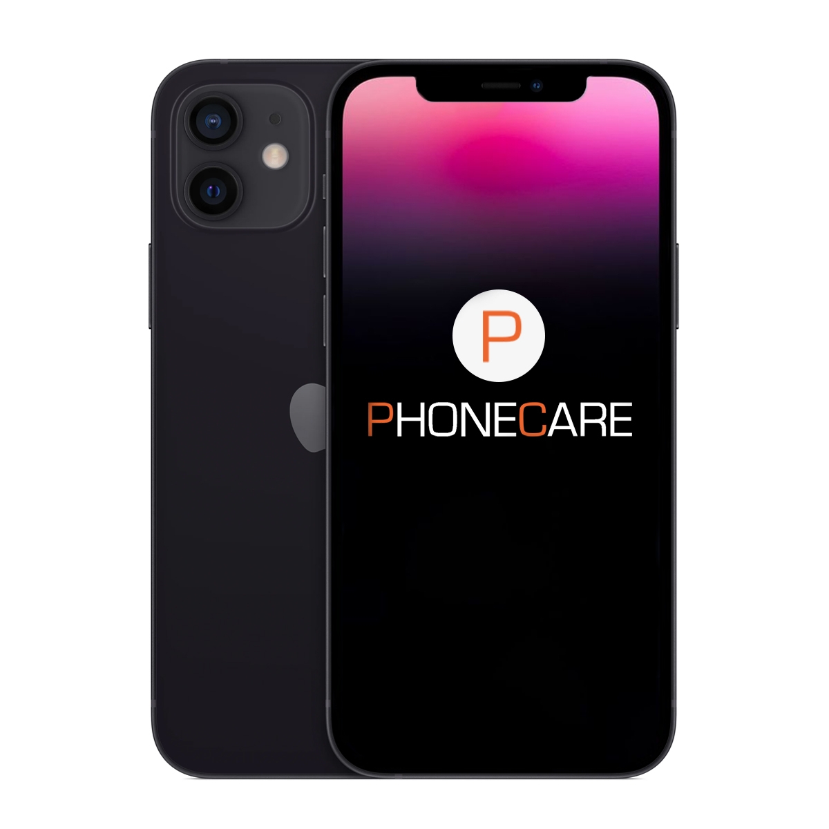 Begagnad iPhone 12 64GB Svart - Bra skick Svart