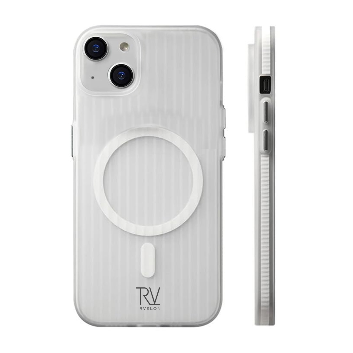 iPhone 15 Mobilskal Korrugerad med Magsafe Rvelon