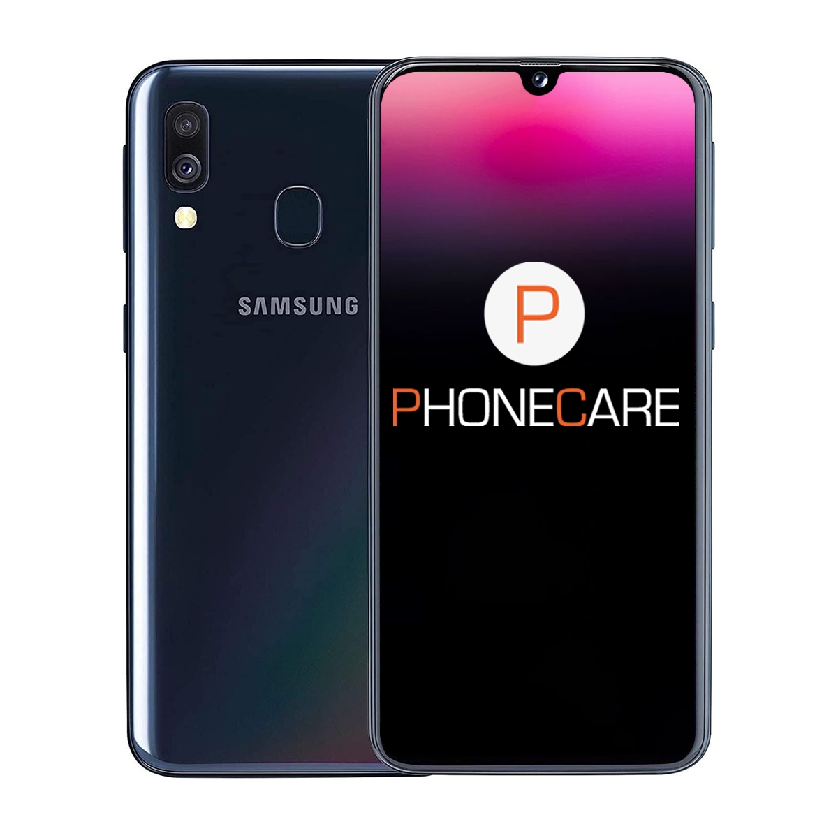 Begagnad Samsung Galaxy A40 (2019) Dual 64GB Svart - Bra skick Svart