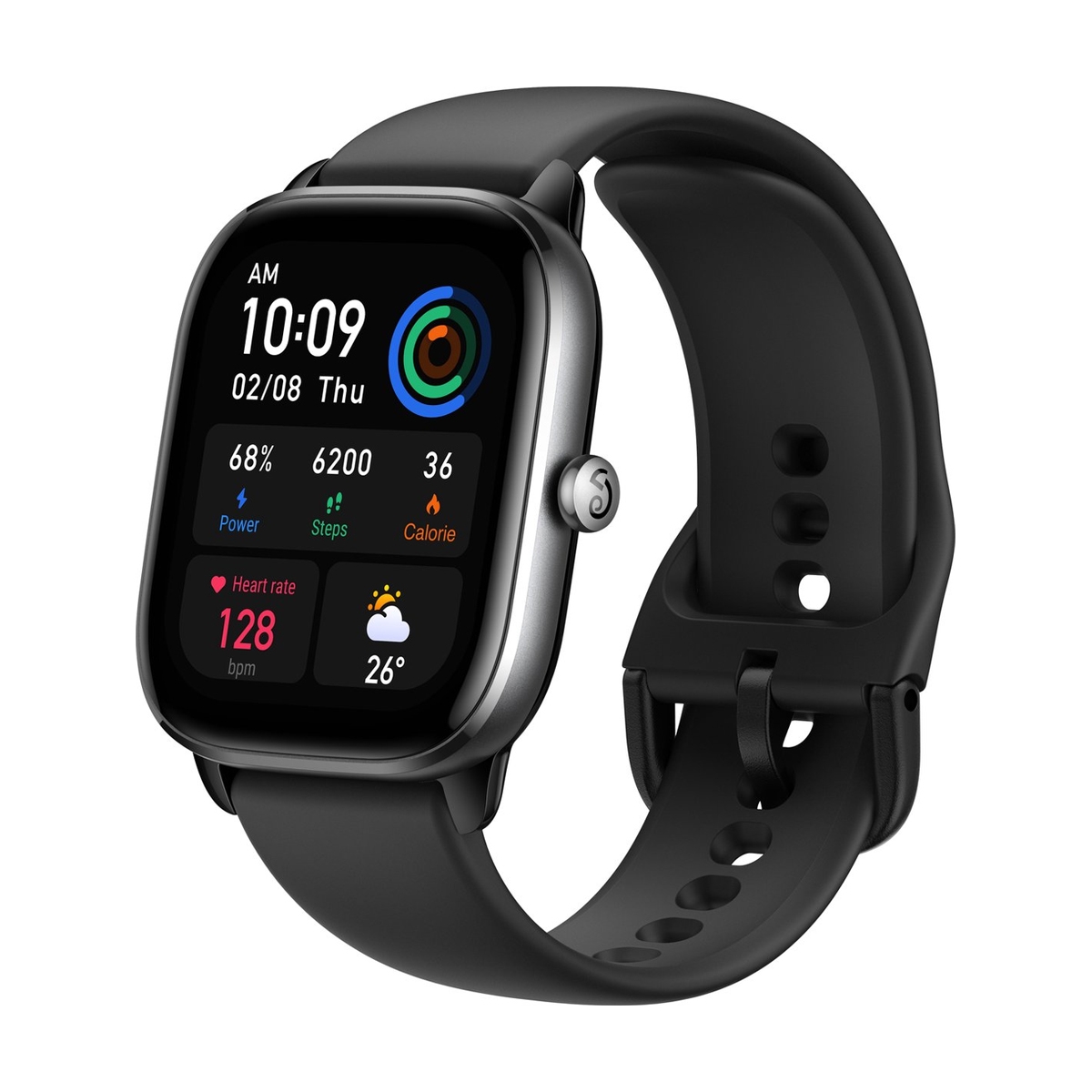 Begagnad Amazfit GTS 4 Mini Svart - Mycket bra skick Svart