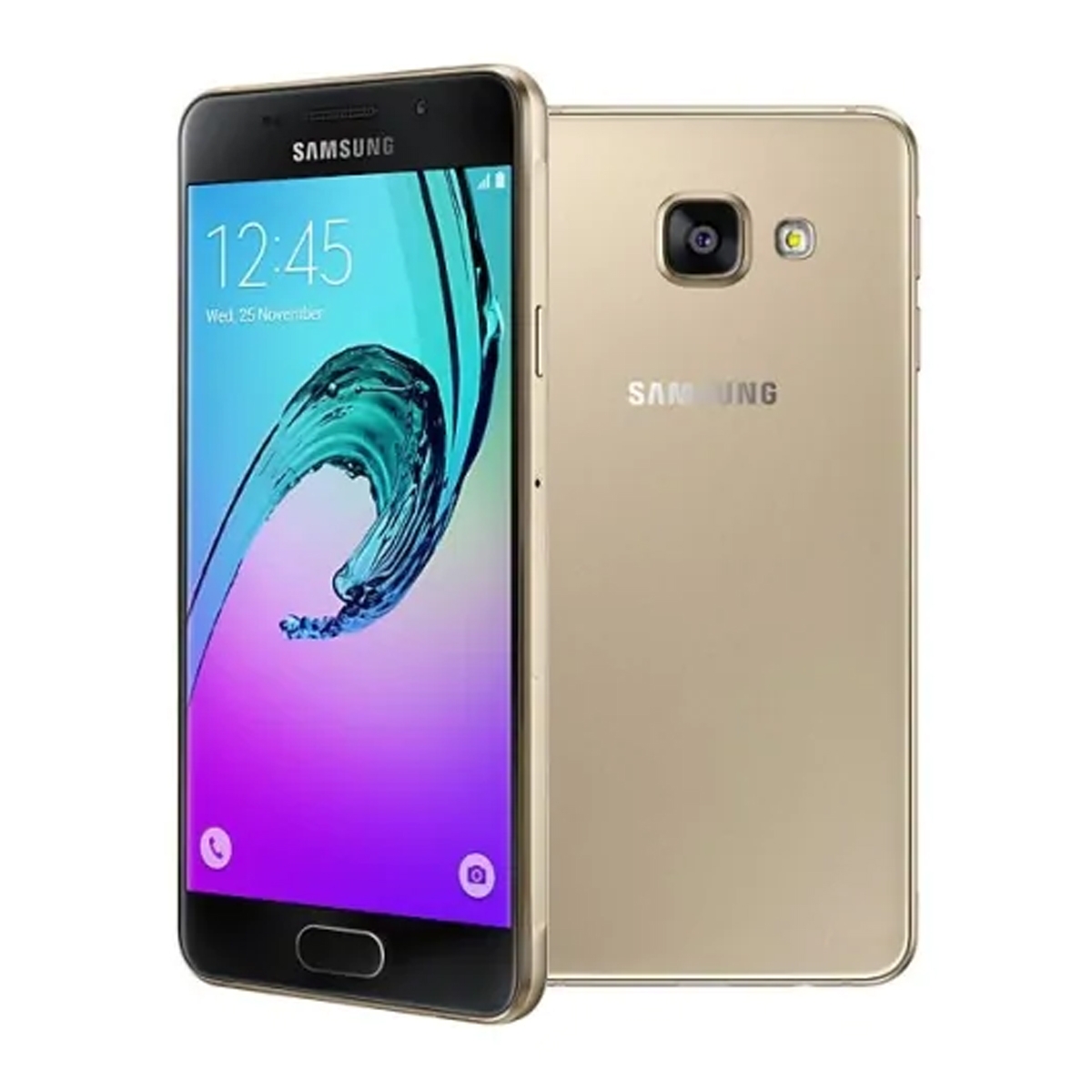 Begagnad Samsung Galaxy A3 16GB Guld - Använt skick Guld