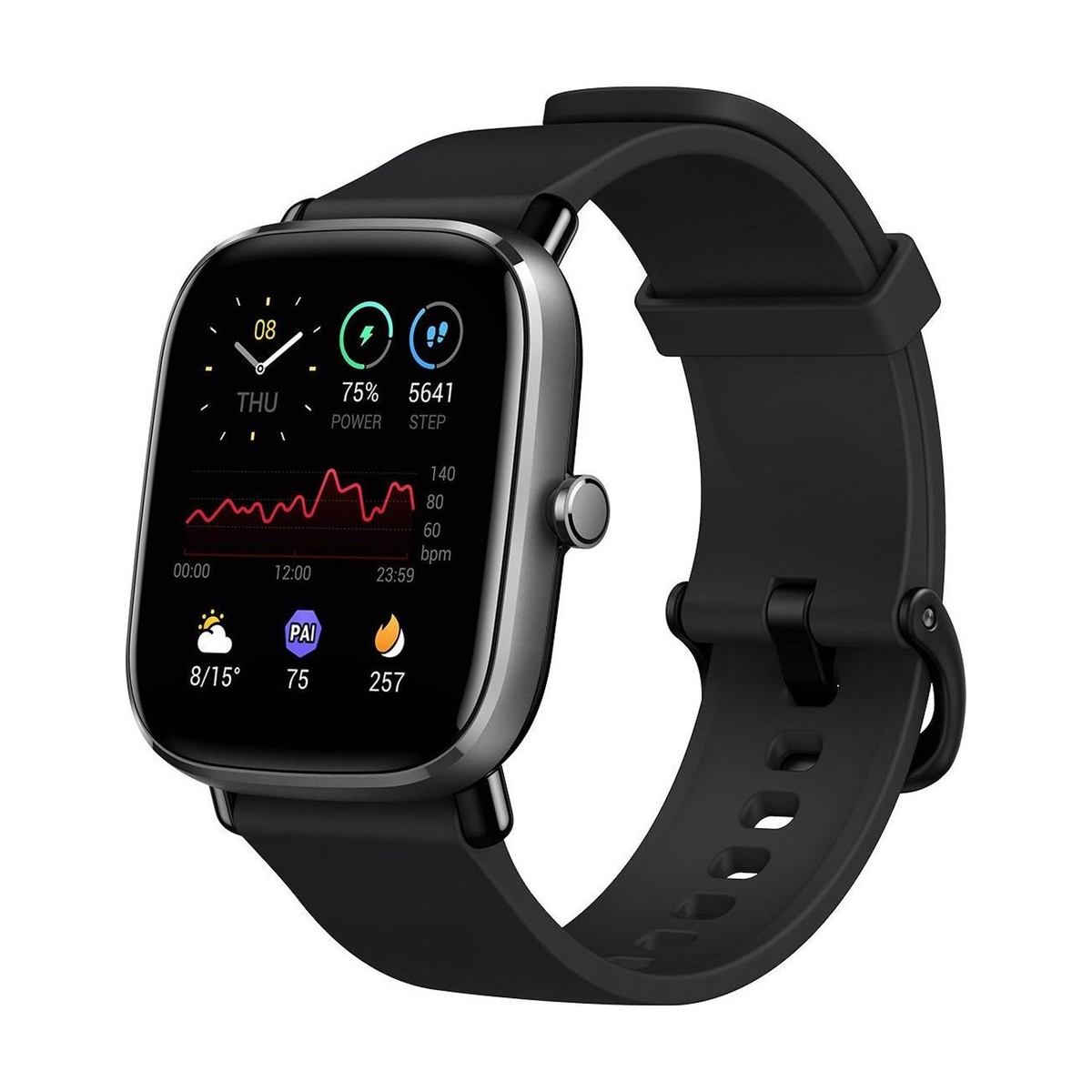 Begagnad Amazfit GTS 2 Svart - Mycket bra skick