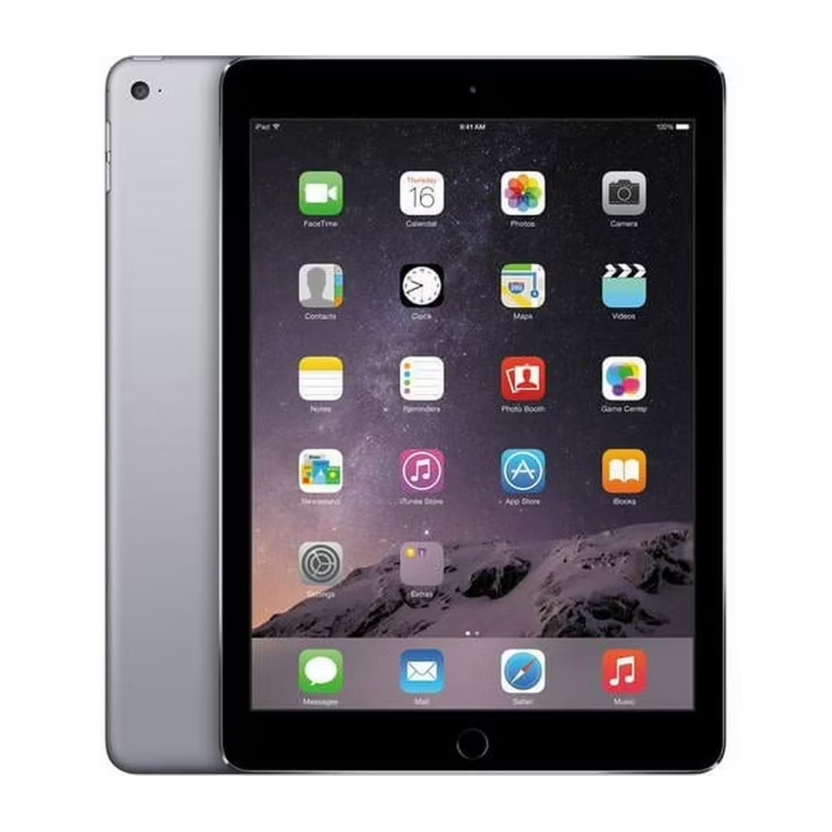 Begagnad iPad Air 2 4G 64GB Rymdgrå - Bra skick grå