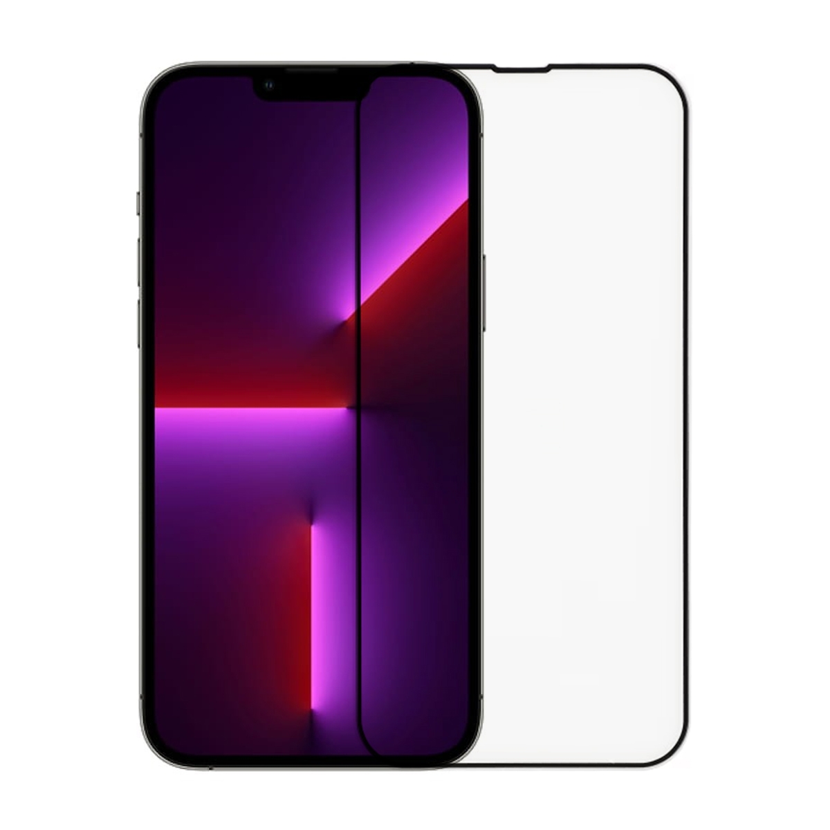 Skärmskydd iPhone 13 Pro Max/14 Plus - 3D Härdat Glas
