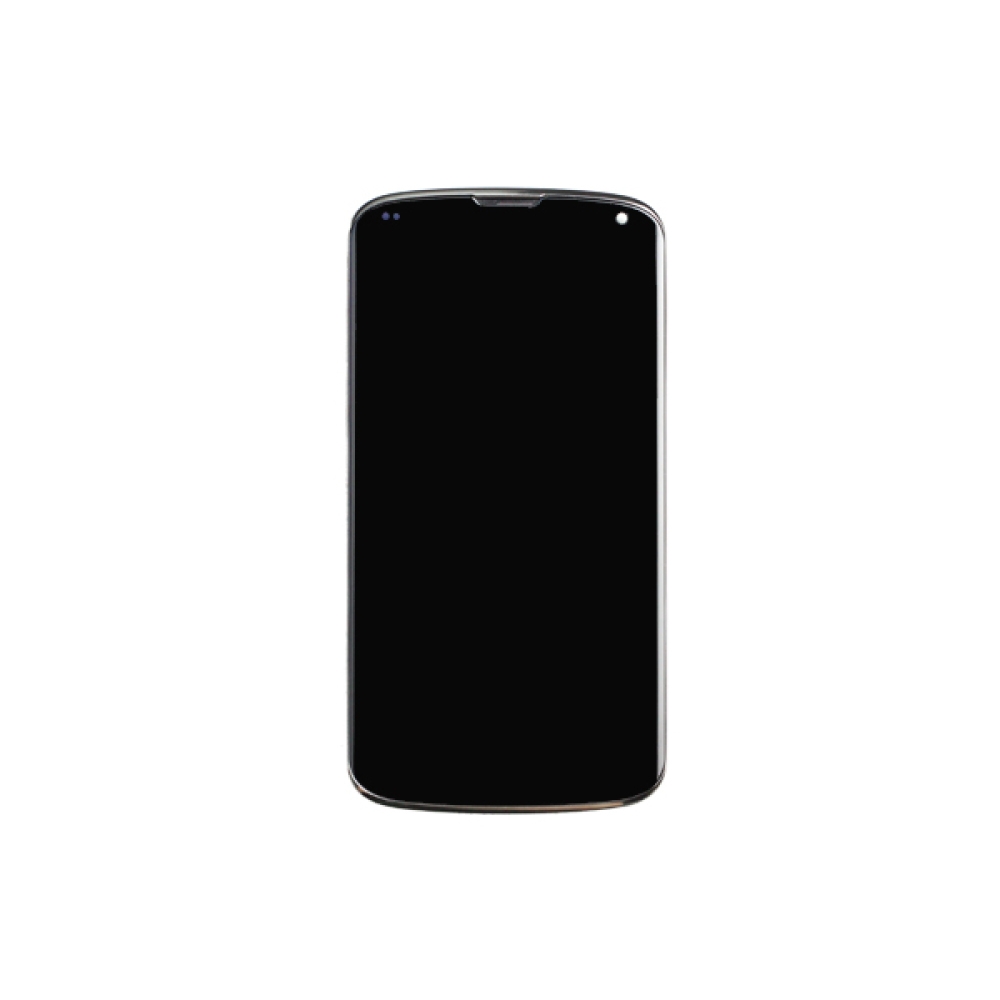 NEXUS 4 Skärm/Display med Ram