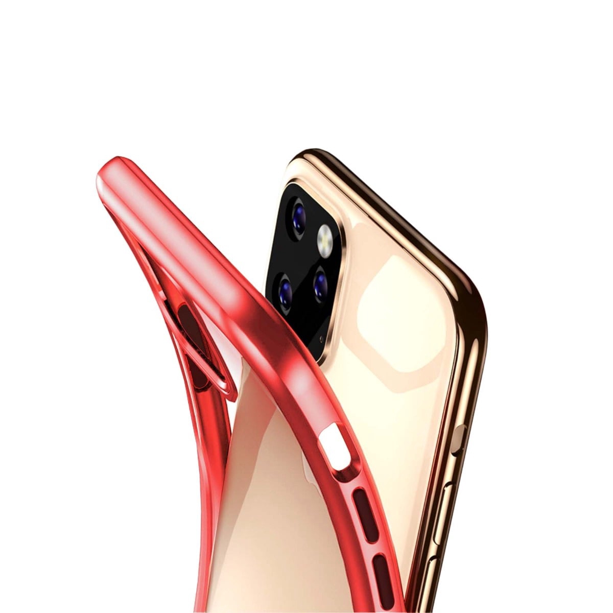 Stöttåligt Mobilskal iPhone 11 Pro Max - Transparent