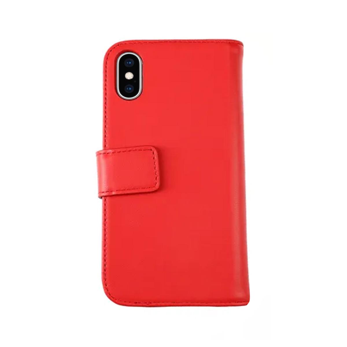 iPhone X/XS Plånboksfodral Läder Rvelon