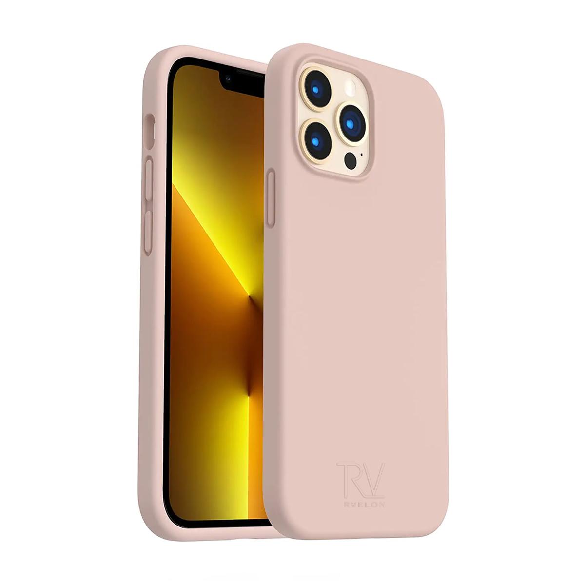 iPhone 13 Pro Skal - Silikon Beige Rvelon