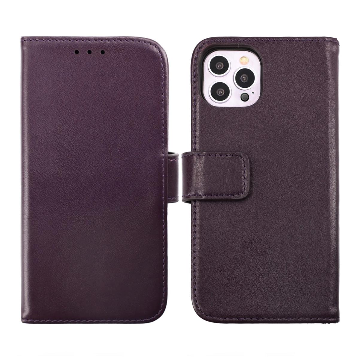 iPhone 14 Pro Max Plånboksfodral Läder Rvelon