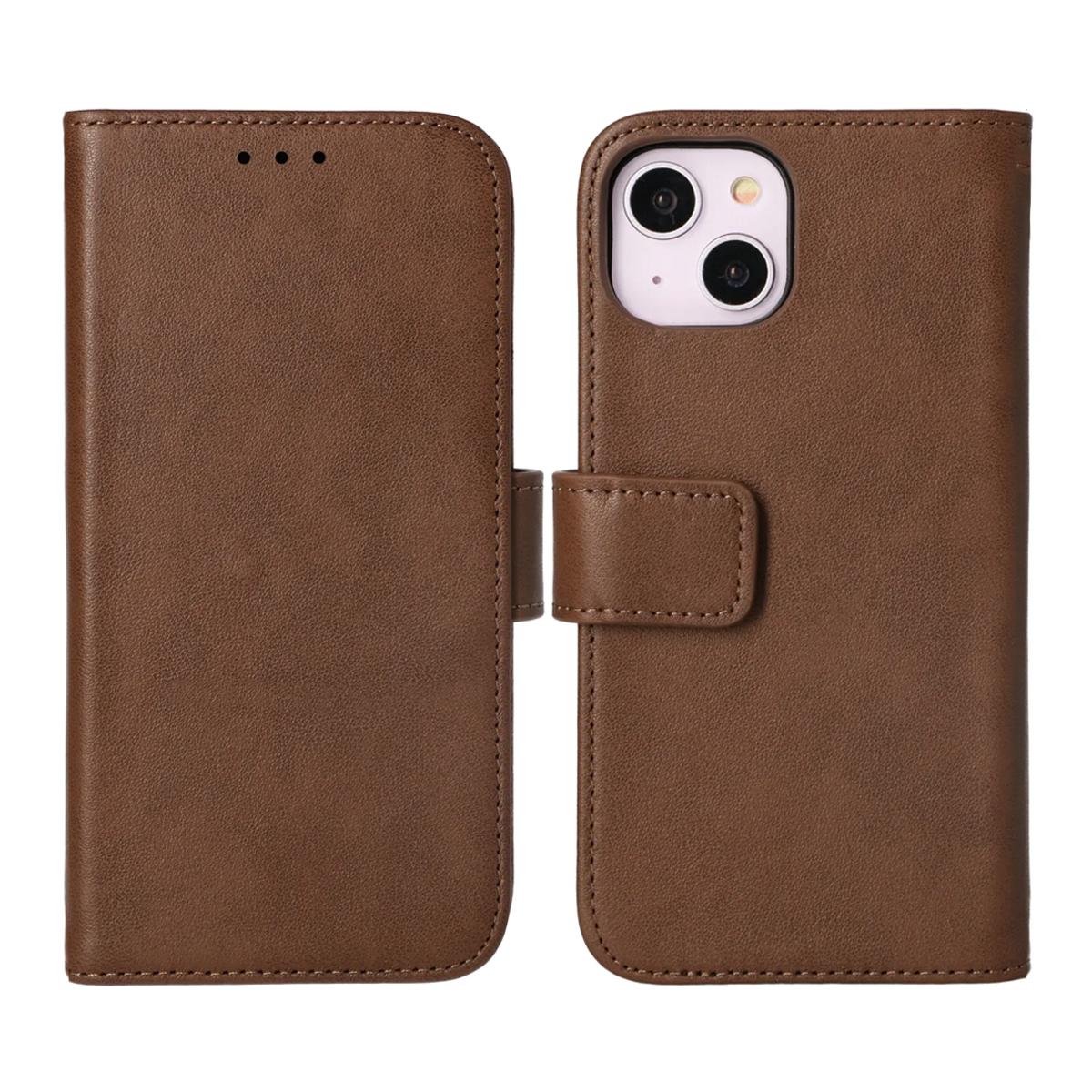 iPhone 14 Plus Plånboksfodral Läder Rvelon