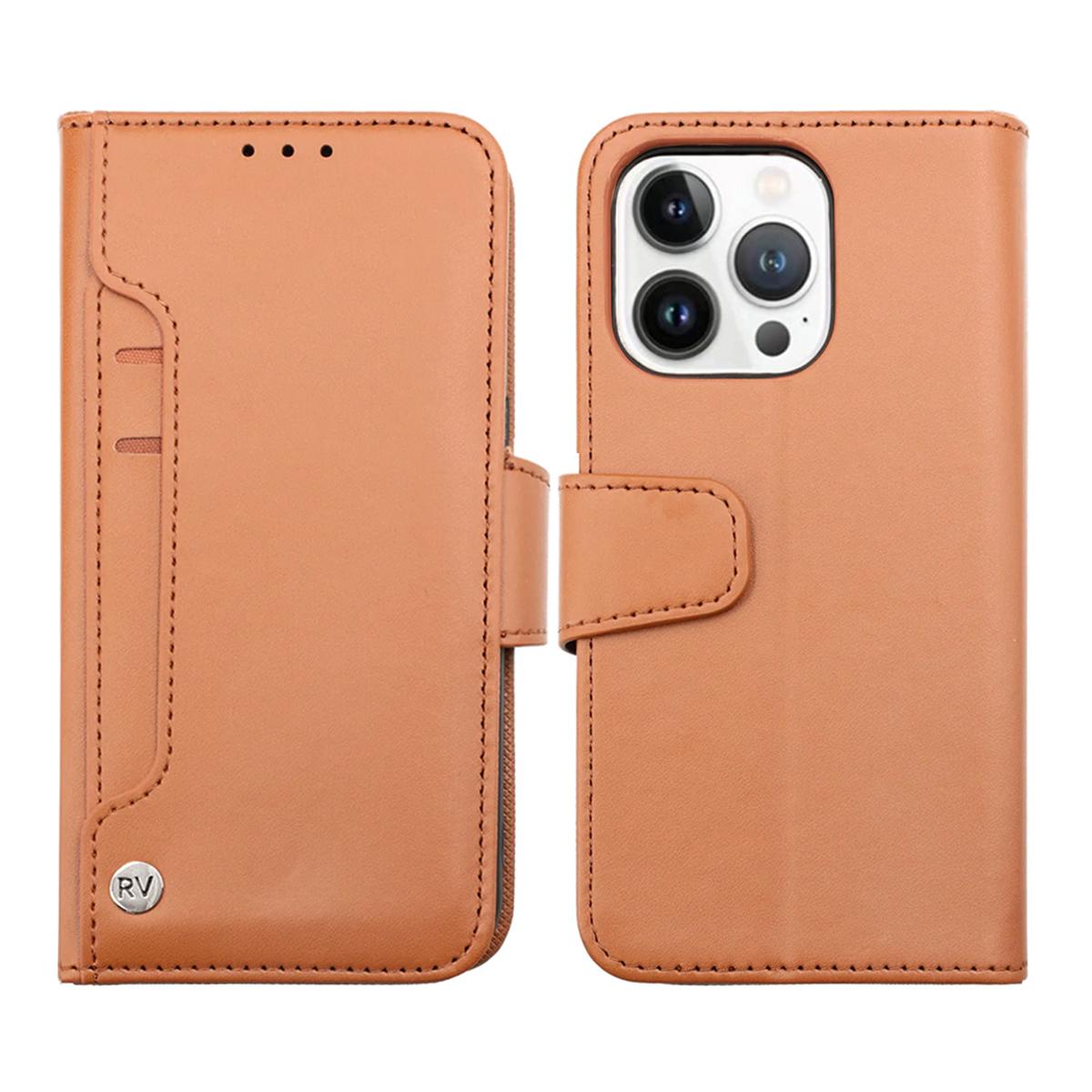 iPhone 14 Pro Plånboksfodral Extra Kortfack Rvelon
