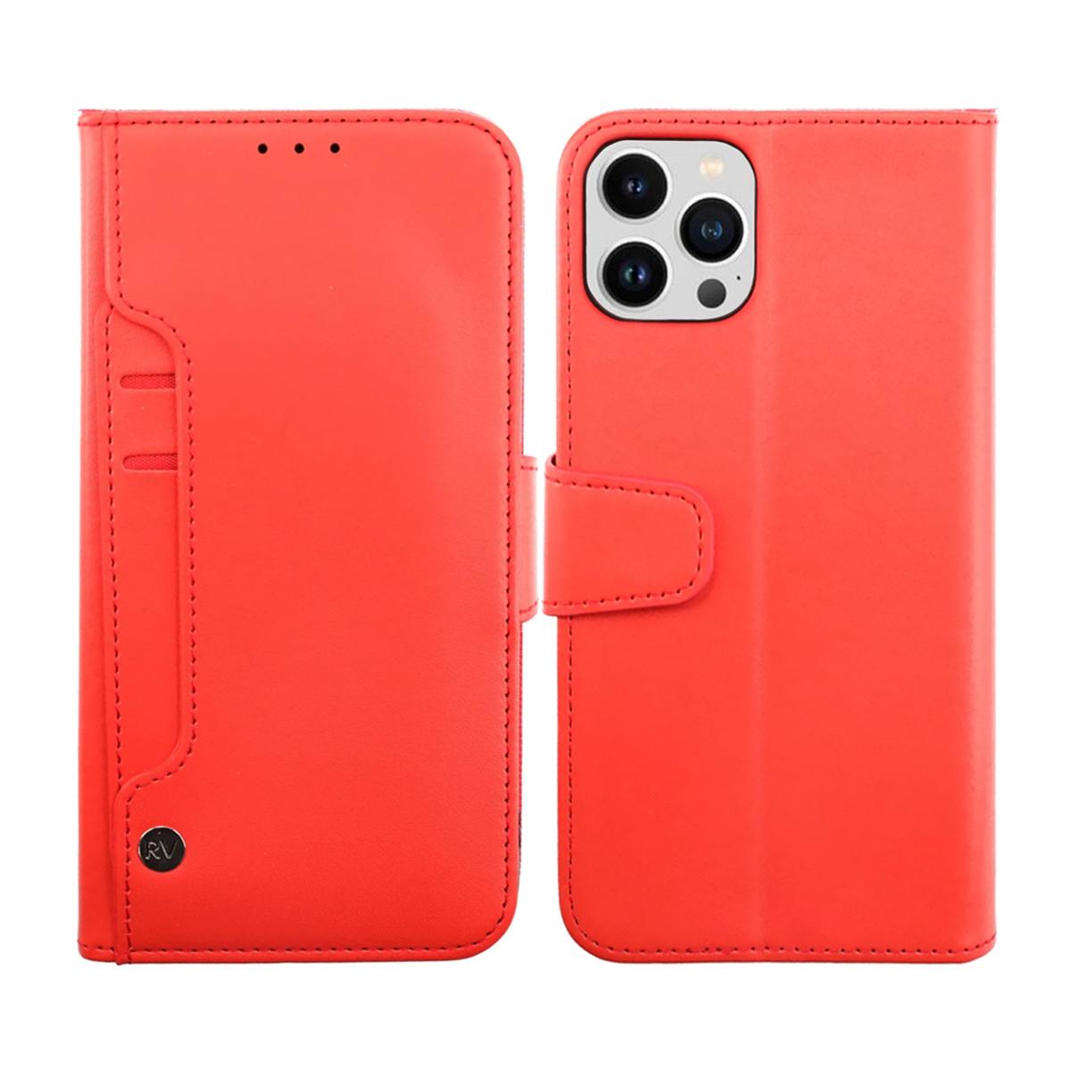 iPhone 14 Pro Max Plånboksfodral Extra Kortfack Rvelon
