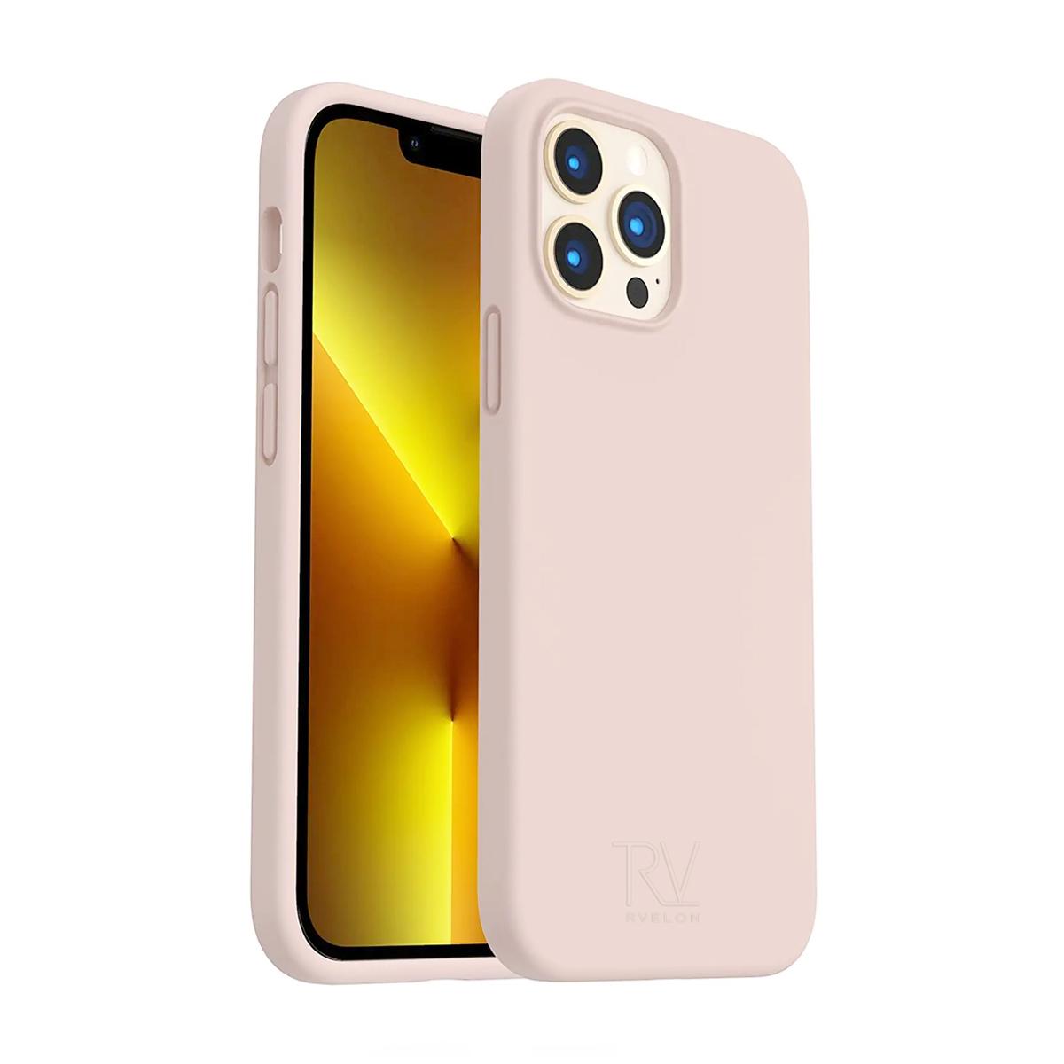 iPhone 14 Pro Silikonskal Rvelon - Sand