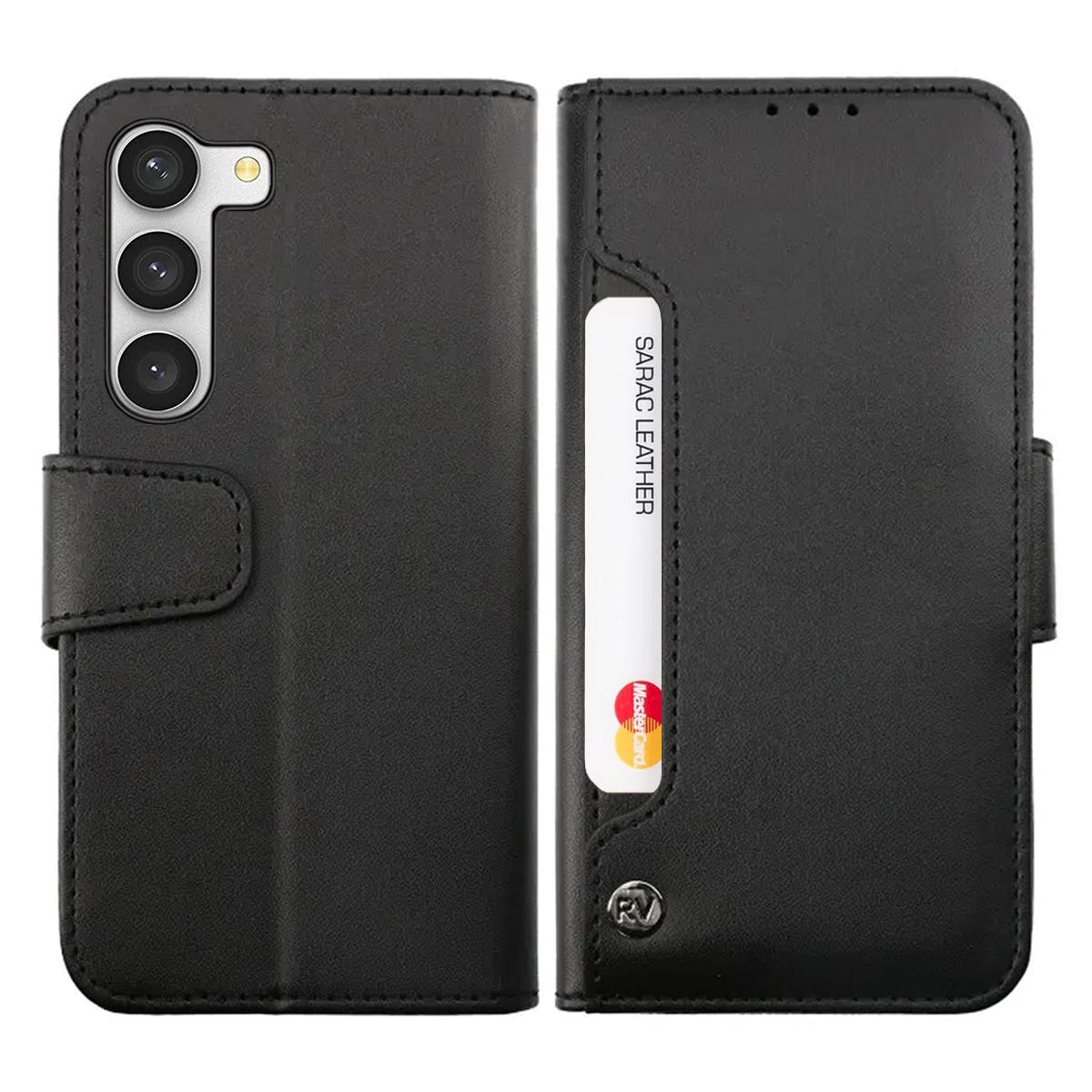 Galaxy S23 Plus Plånboksfodral Extra Kortfack Rvelon