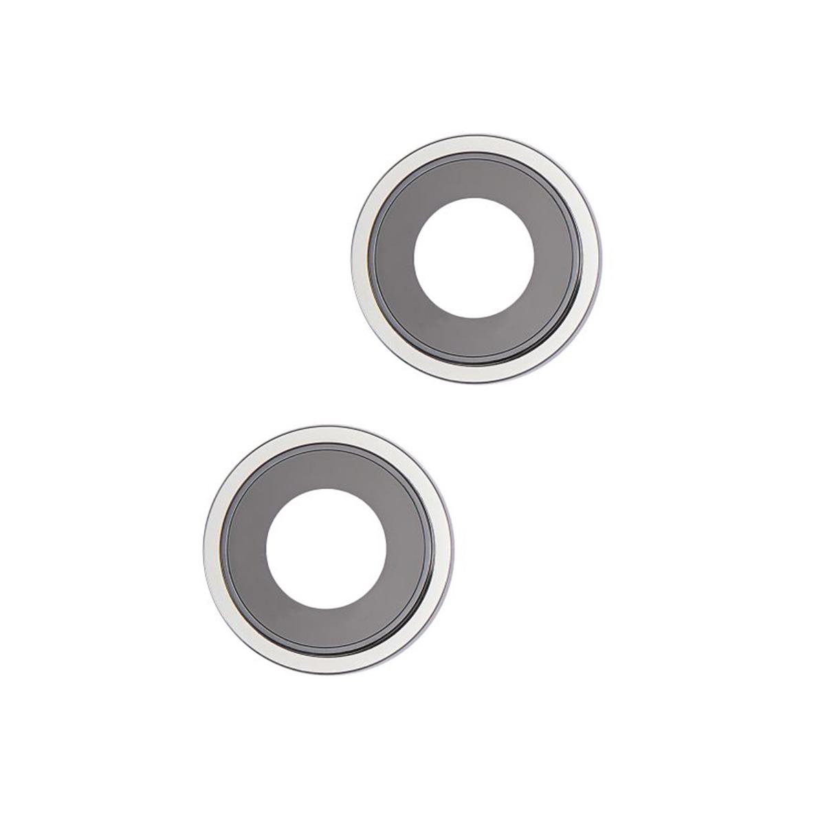 iPhone 14 Kameralins med Ram - Sliver