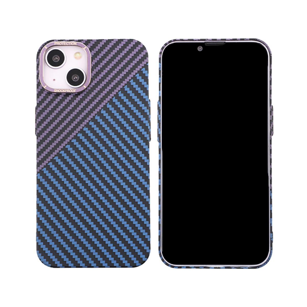 Kolfiber Skal iPhone 14 - Lila &