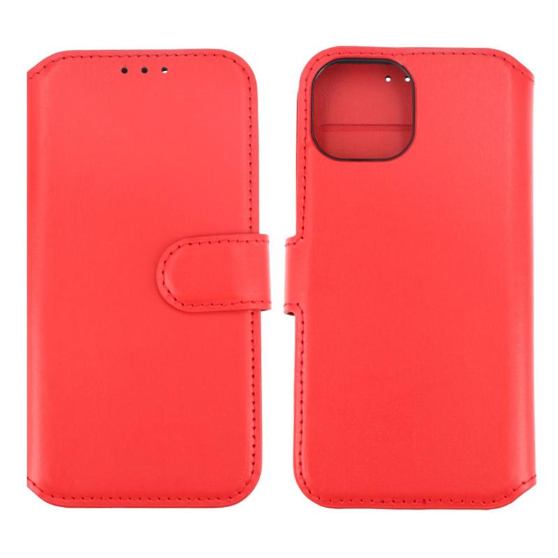 iPhone 15 Plånboksfodral Läder Rvelon
