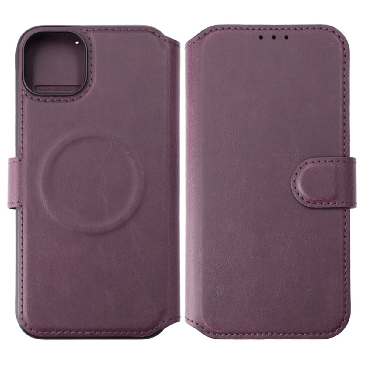 iPhone 15 Plånboksfodral Extra Kortfack Rvelon