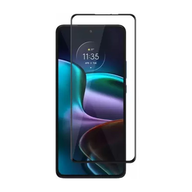 Skärmskydd Motorola Moto G54 - 3D Härdat Glas (miljö)