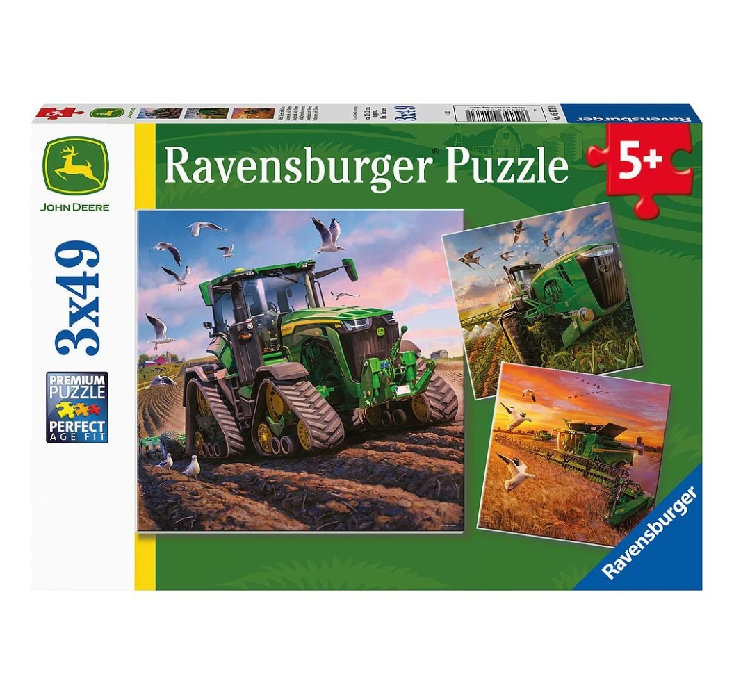 Puslespill 3x49 John Deere
