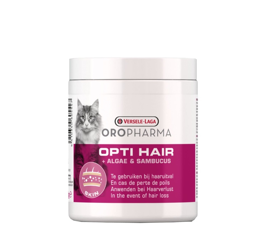 Supplement for cats Oropharma Opti Hair - against hairloss 130g