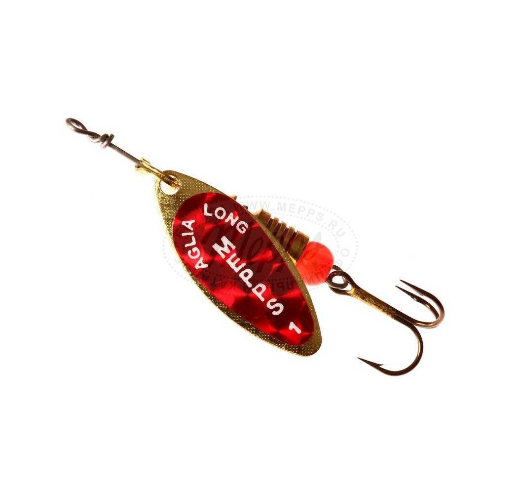 Spinner De Pêche Mepps Aglia – Cuivre/Noir, Appât Tournant Très Attractif Pour Les Carnassiers