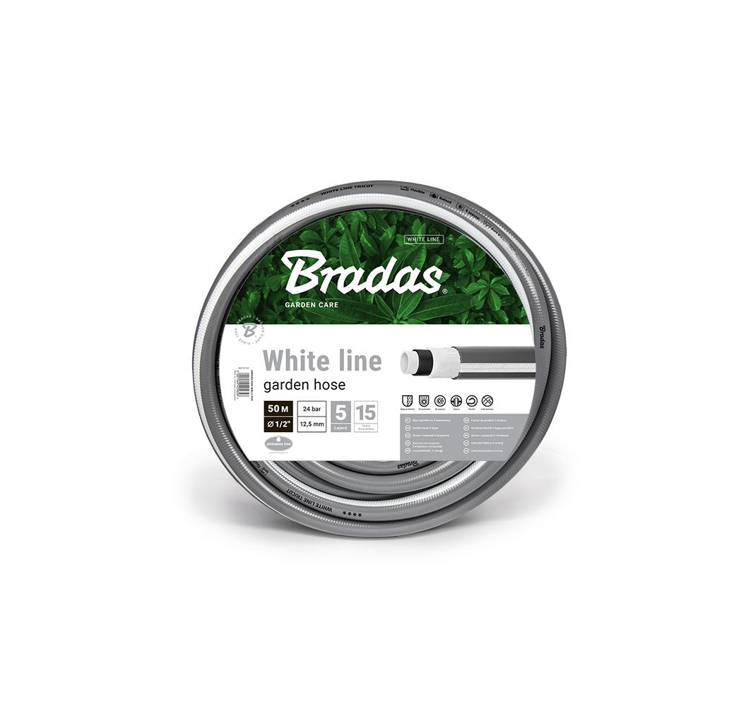 BRADAS Hageslange WHITE LINE 1/2" - 50m