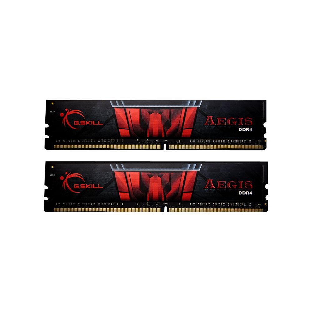 G.Skill AEGIS - DDR4 - sats - 16 GB: 2 x 8 GB - DIMM 288-pin - 3200 MHz / PC4-25600 - ej buffrad
