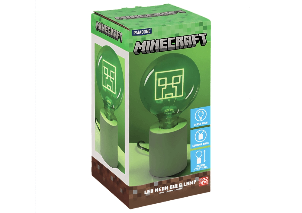 Minecraft Creeper LED Neon Bulb Lamp
