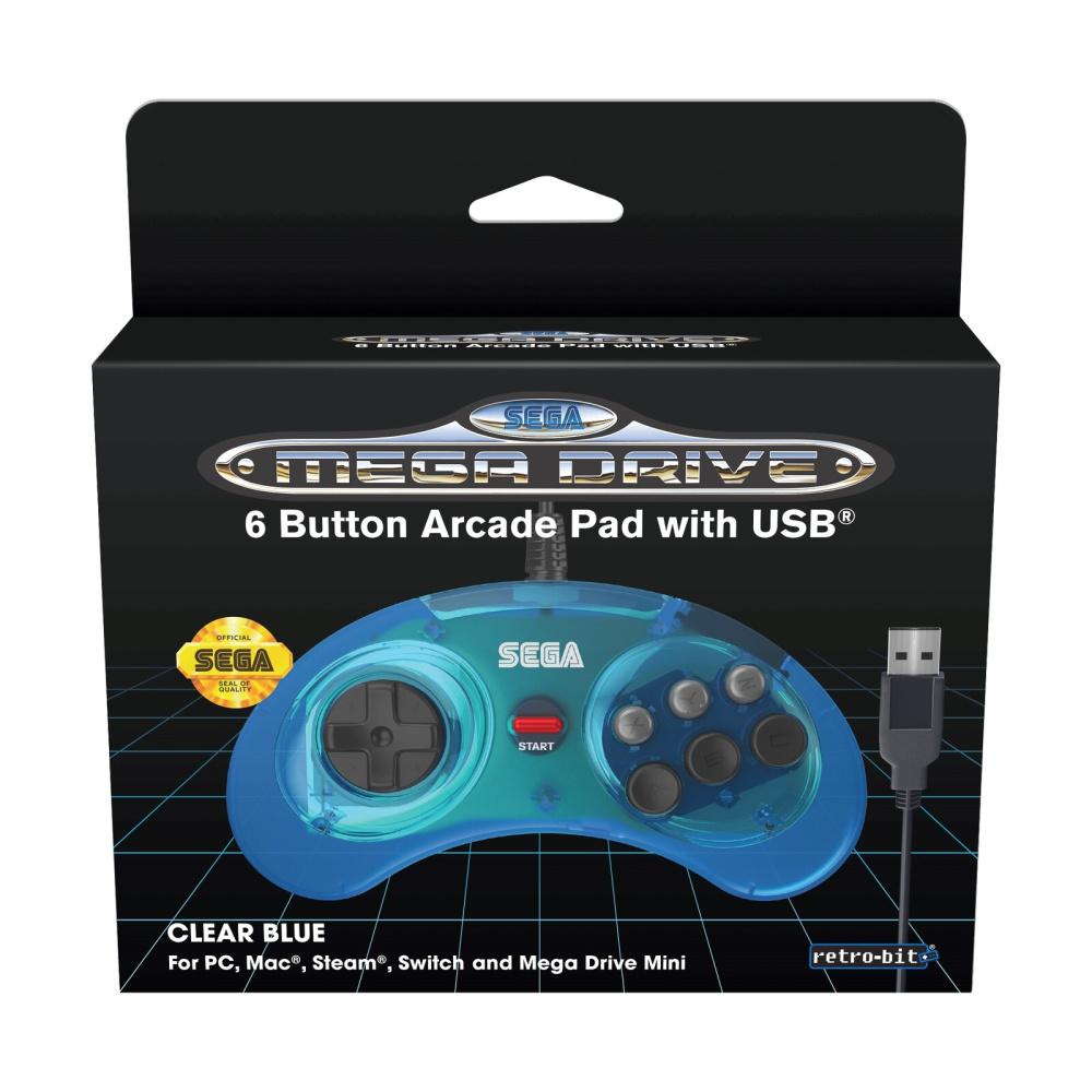 Retro-Bit SEGA MD Mini 6-B USB