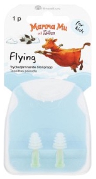 Öronpropp Barn Flying Mamma Mu, SwedSafe