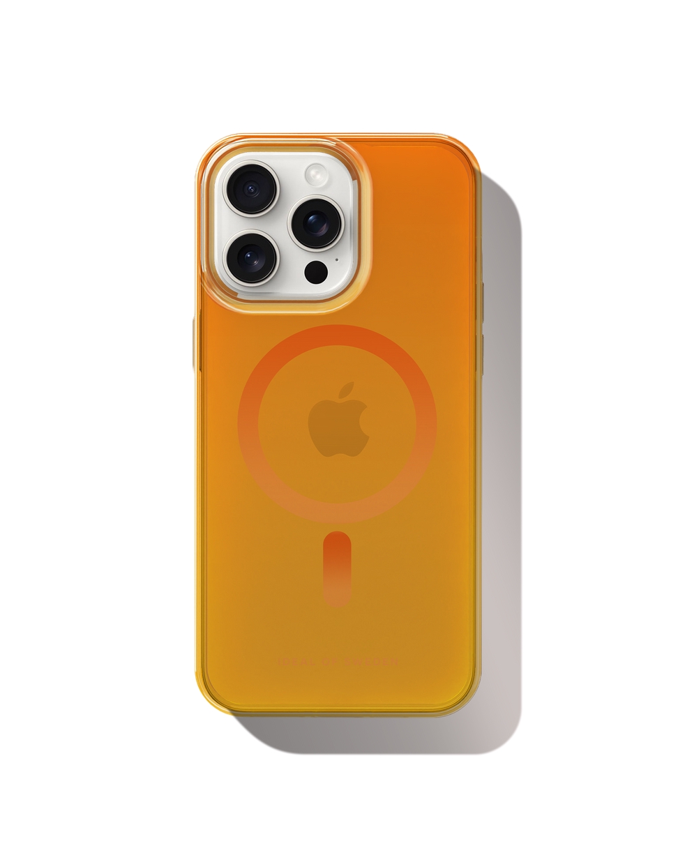 Clear Case MagSafe iPhone 15 Pro Max Orange Spritz