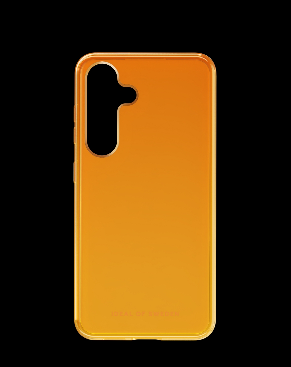 Clear Case Galaxy S24 / S25 Orange Spritz