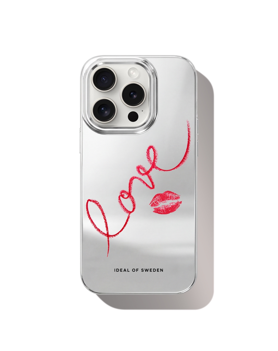 Mirror Case iPhone 15 Pro Mirror Love Edition