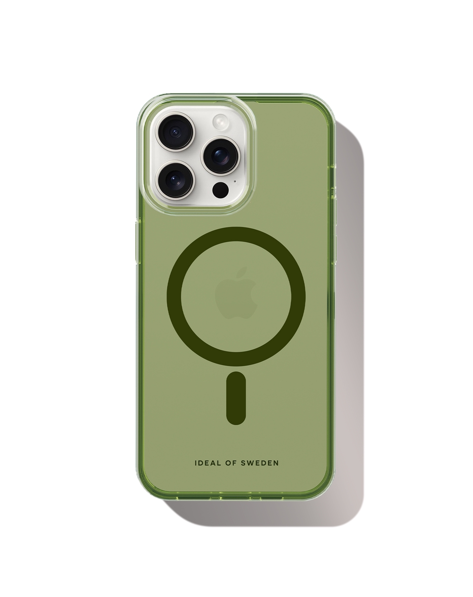 Clear Case MagSafe iPhone 15 Pro Max Khaki