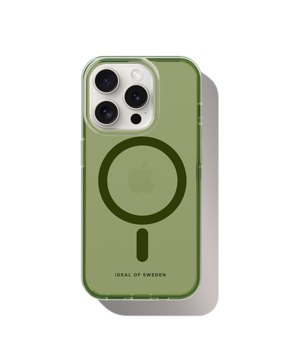 Clear Case MagSafe iPhone 15 Pro Khaki