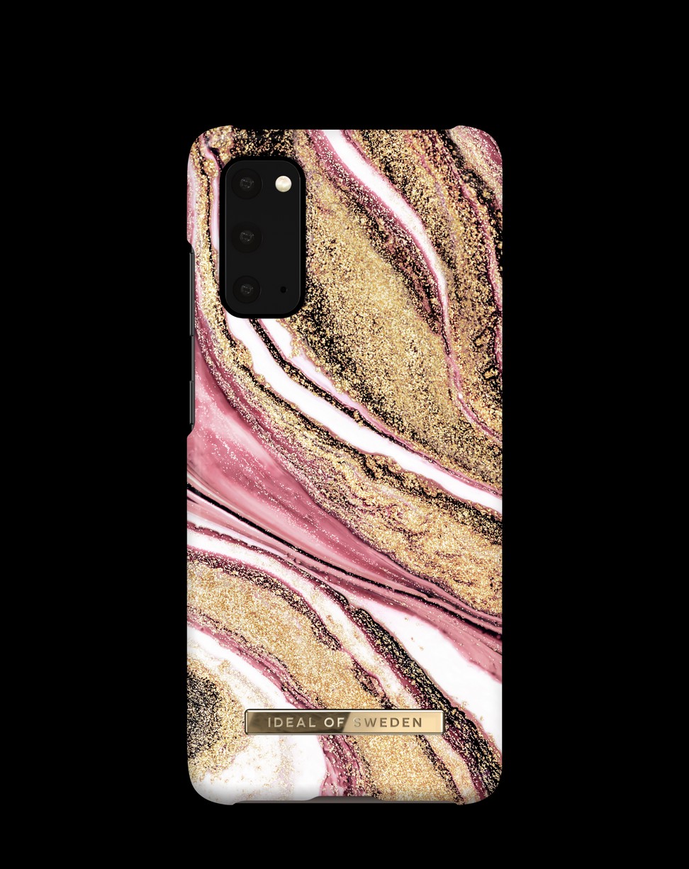 Printed Case Galaxy S20 Cosmic Pink Swirl