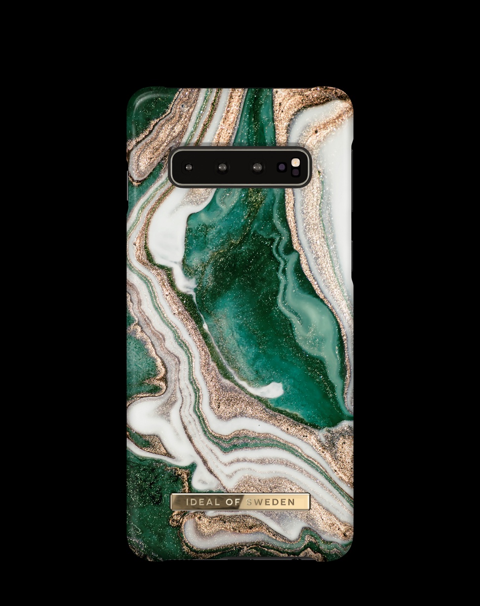 Printed Case Galaxy S10 Golden Jade