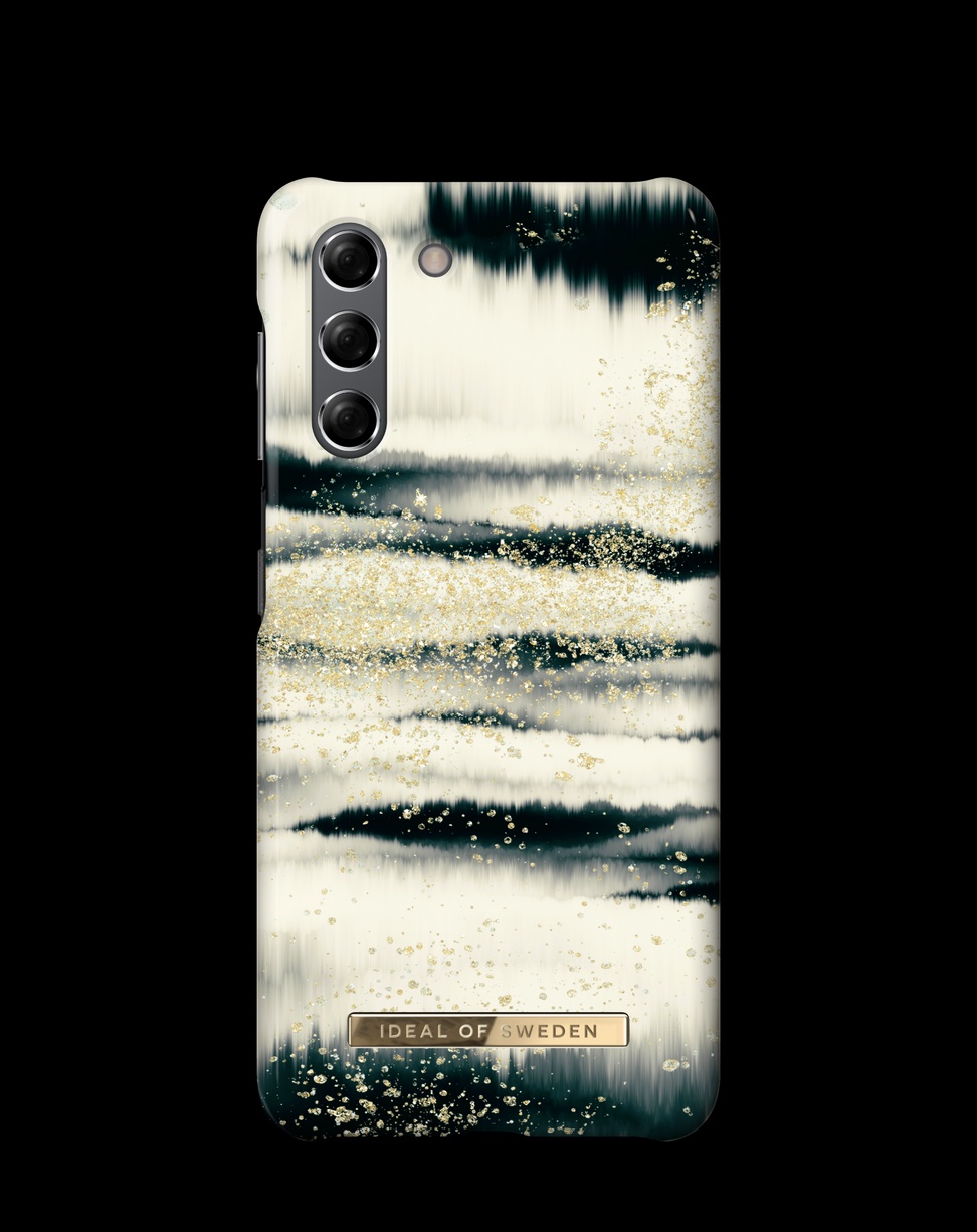 Printed Case Galaxy S21 Golden Tie Dye